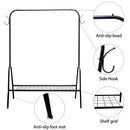 Free Standing Clothes Garment Hanging Rack