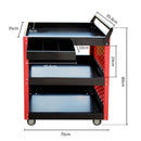 3 Shelf Utility Cart Tool Box