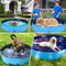 Foldable Outdoor Pet Bathtub Swimming Pool