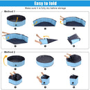 Foldable Outdoor Pet Bathtub Swimming Pool