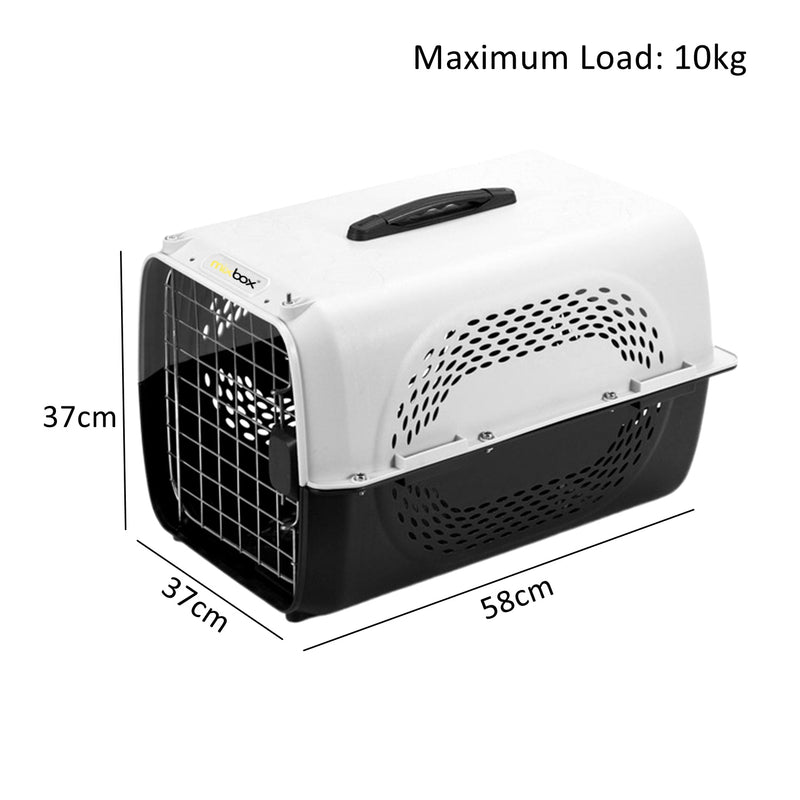 Heavy Duty Pet Travel Crate Carrier - 10kg