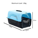 Heavy Duty Pet Travel Crate Carrier - 10kg