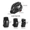 Adult Bicycle Helmet with Knee Elbow Pads Wrist Guards Set