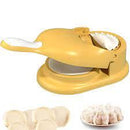 2 In 1 Dumpling Maker Machine - Yellow