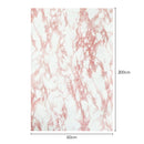 Kitchen Back Splash Self Adhesive Wallpaper 5 Rolls - Pink Marble