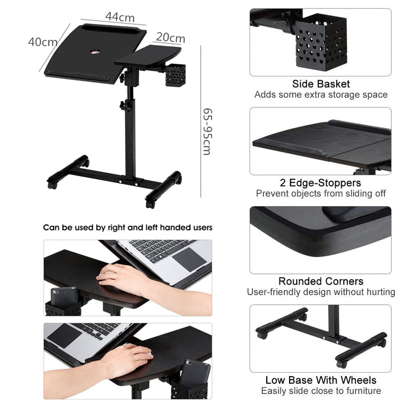 Standing Overbed Sofa Laptop Table