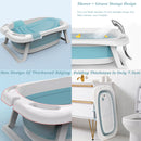 Foldable Baby Bathtub with Support Mat