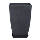 Imitation Cement Square Tall Pot Planter