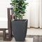 Imitation Cement Square Tall Pot Planter