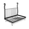 Stainless Steel Rail Hanging Collapsible Dish Rack