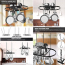 Ceiling Hanging Pan Storage Rack