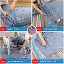 4 Pcs Vacuum Compression Storage Bags with Pump (clearing Item)