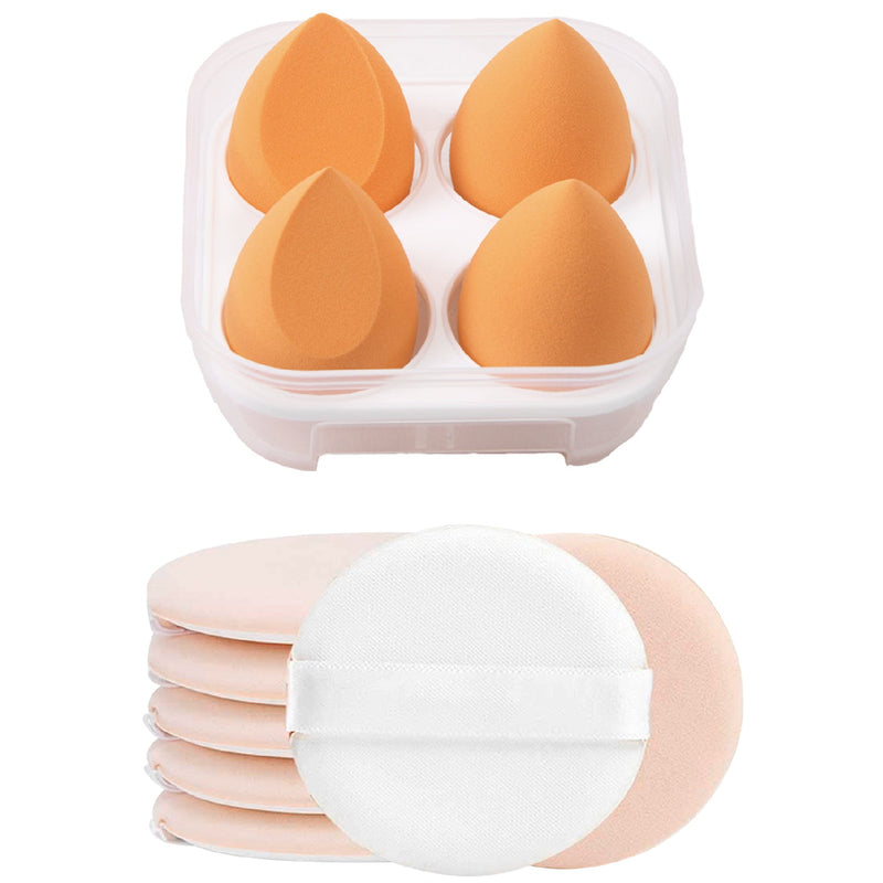 Makeup Sponge Blender & Powder Puff Set (Clearing Item)