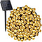 Solar Powered LED Fairy Lights String 12Meter