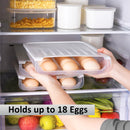 Auto Scrolling Egg Storage Holder - 2Pcs