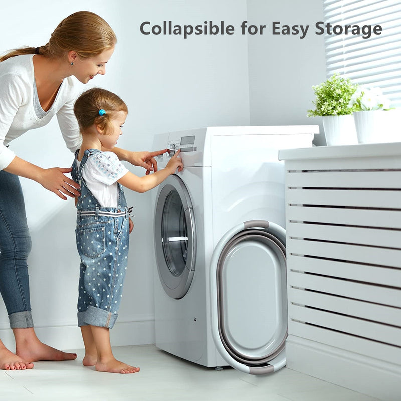 Collapsible Laundry Basket Washing Tub