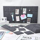 Felt Message Bulletin Pin Board Tile 6Pcs Set