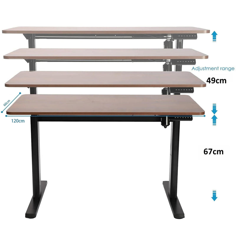 Height Adjustable Electric Standing Desk with Desk Top