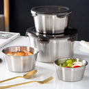 Stainless Steel Nesting Food Storage Container Set