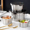 Stainless Steel Nesting Food Storage Container Set