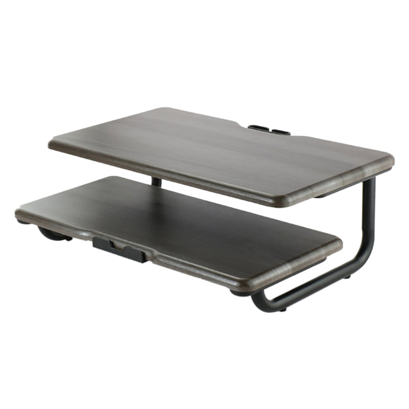 2 Tier Monitor Riser Laptop Stand