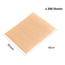 Parchment Paper Baking Sheets 200Pcs