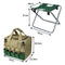 Gardening Tool Storage Tote Folding Stool