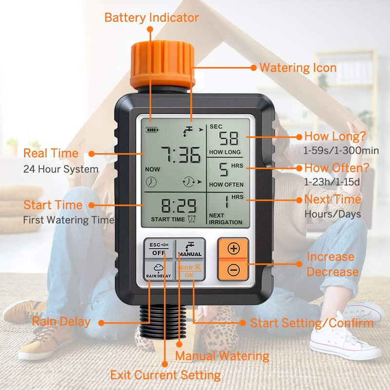 Digital Irrigation Water Timer