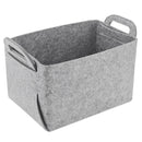 Collapsible Felt Storage Basket with Handles