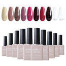 Nail UV Gel Polish 15ml x 10 Bottles Set