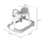 Foldable Baby Walker - Grey