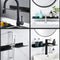 Wall-mounted Drill Free U Shaped Faucet Shelf