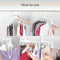 Retractable Magic Clothes Hanger & Trouser Rack Set