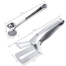 Meat Tenderiser Hammer & Steak Tongs Set