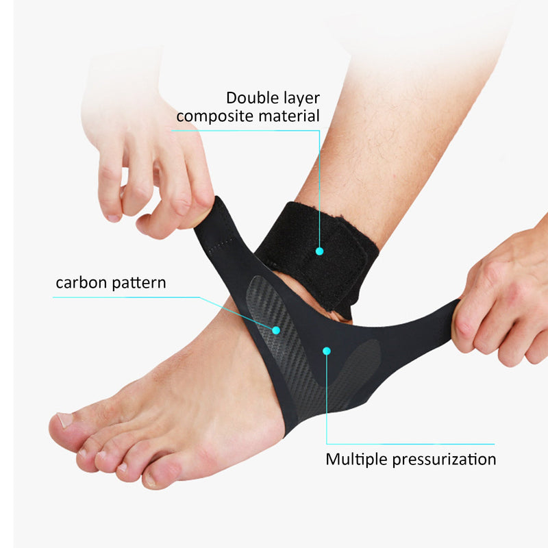 Adjustable Ankle Support Guard - 1 Pair