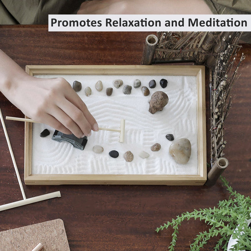 Mini Zen Sand Garden Meditation Kit