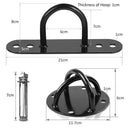 Battle Rope Wall Ceiling Mount Anchor Bracket Set