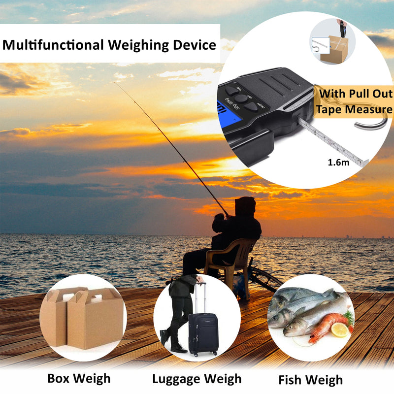 Portable Digital Fish Luggage Scale