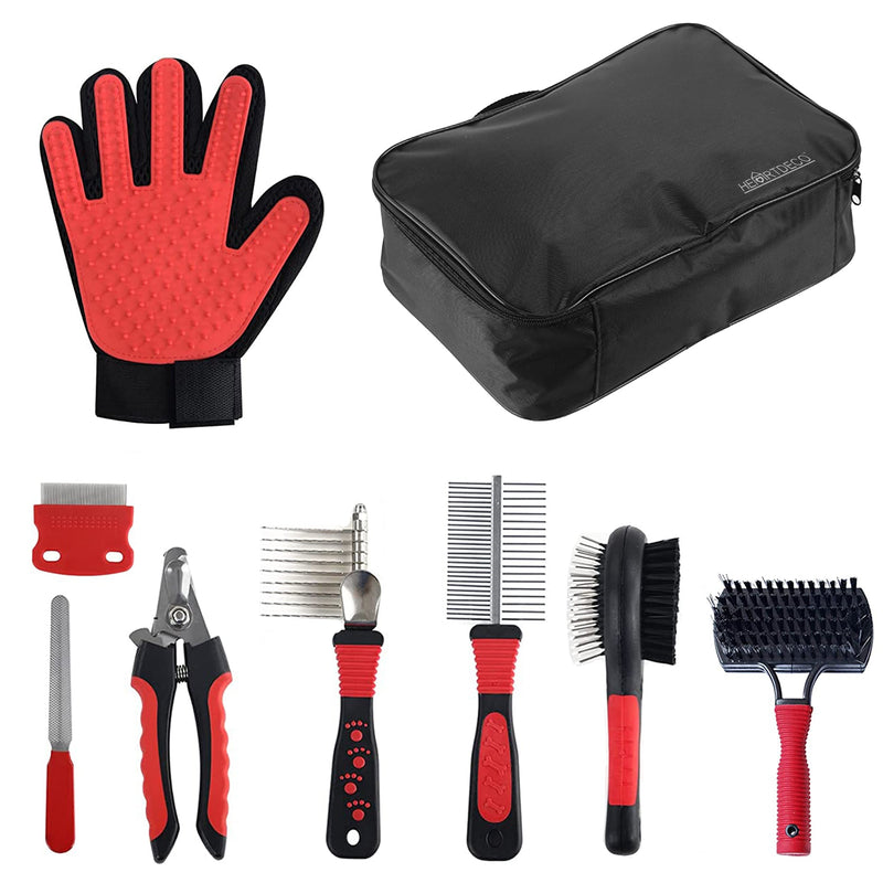 9 Piece Pet Grooming Kit