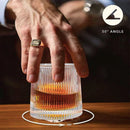 Set of 4 Spinning Whiskey Glass-150ml