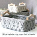 Felt Storage Basket Organizer 3PCs Set