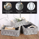 Felt Storage Basket Organizer 3PCs Set