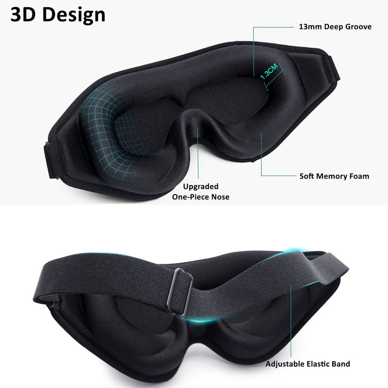 3D Memory Foam Sleep Eye Mask