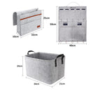 Storage Basket Hanging Organizers 3PCs Set