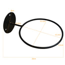 2PCs Wall Mounted Ball Storage Hoop Holder