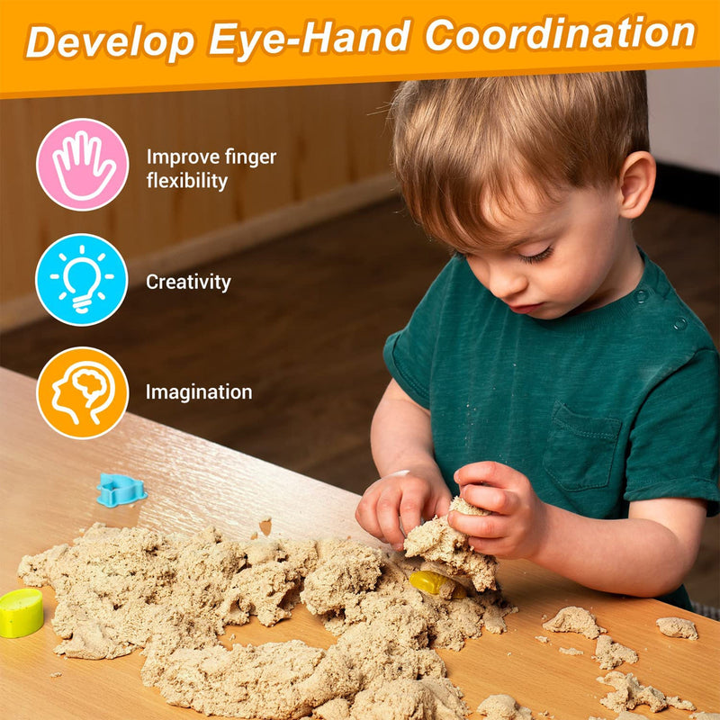 Kids Magic Play Sand Castle Building Kit