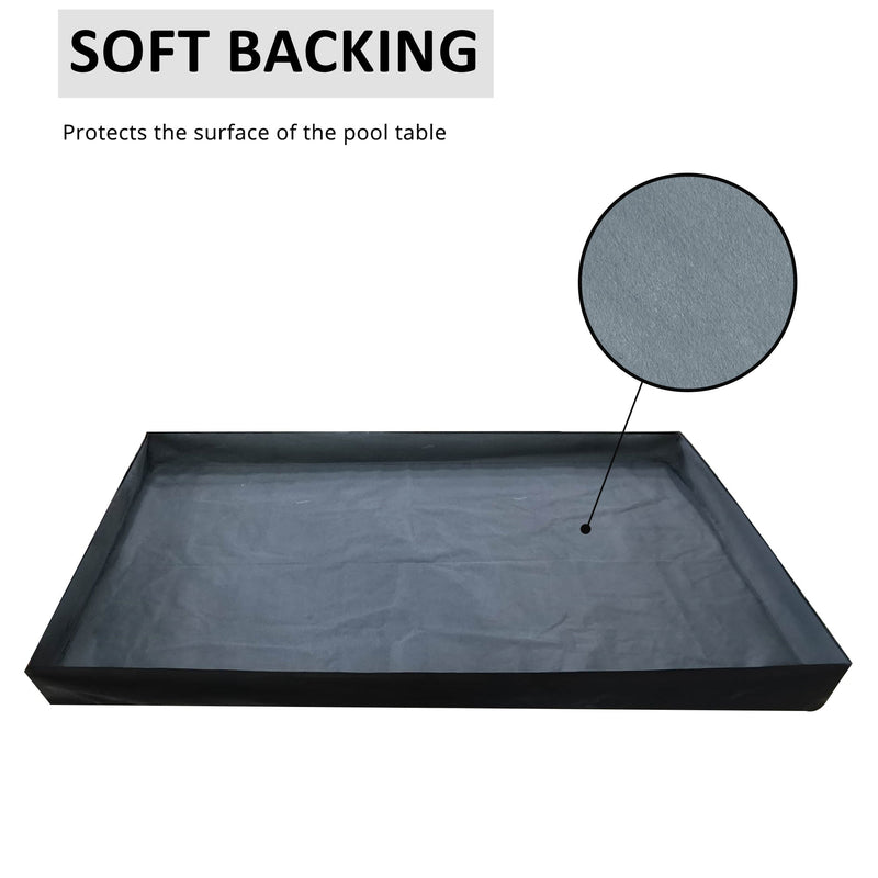 Waterproof PU Leather Pool Table Protector Cover 7ft