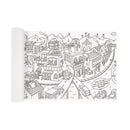 10m Coloring Paper Roll For Kids- City