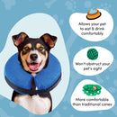 Inflatable Protective Pet Dog Collar Neck Pillow