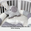 Baby Crib Soft Cushion Long Pillow